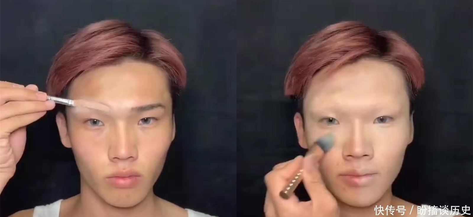 博主仿妆“杨玉环”,开局:就这两下子,看到成品:能把手寄来吗