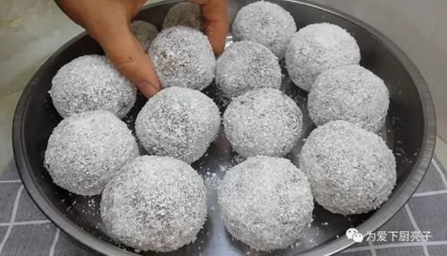 糯米粉这样做才简单，加半斤红豆，比蛋糕麻团还香，一周五次吃不够