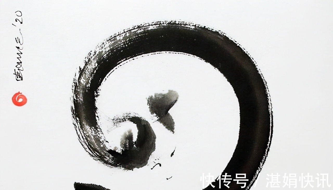 恩德雷!水墨是中国传统绘画,老外用它画动物——别说另有一番意境