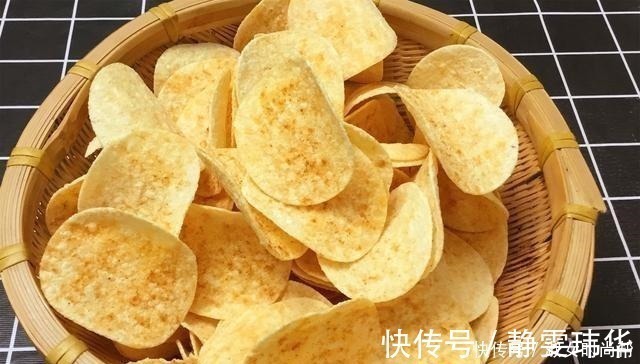 教你做薯片，多一个步骤，一个一口嘎嘣脆，好吃到停不下来
