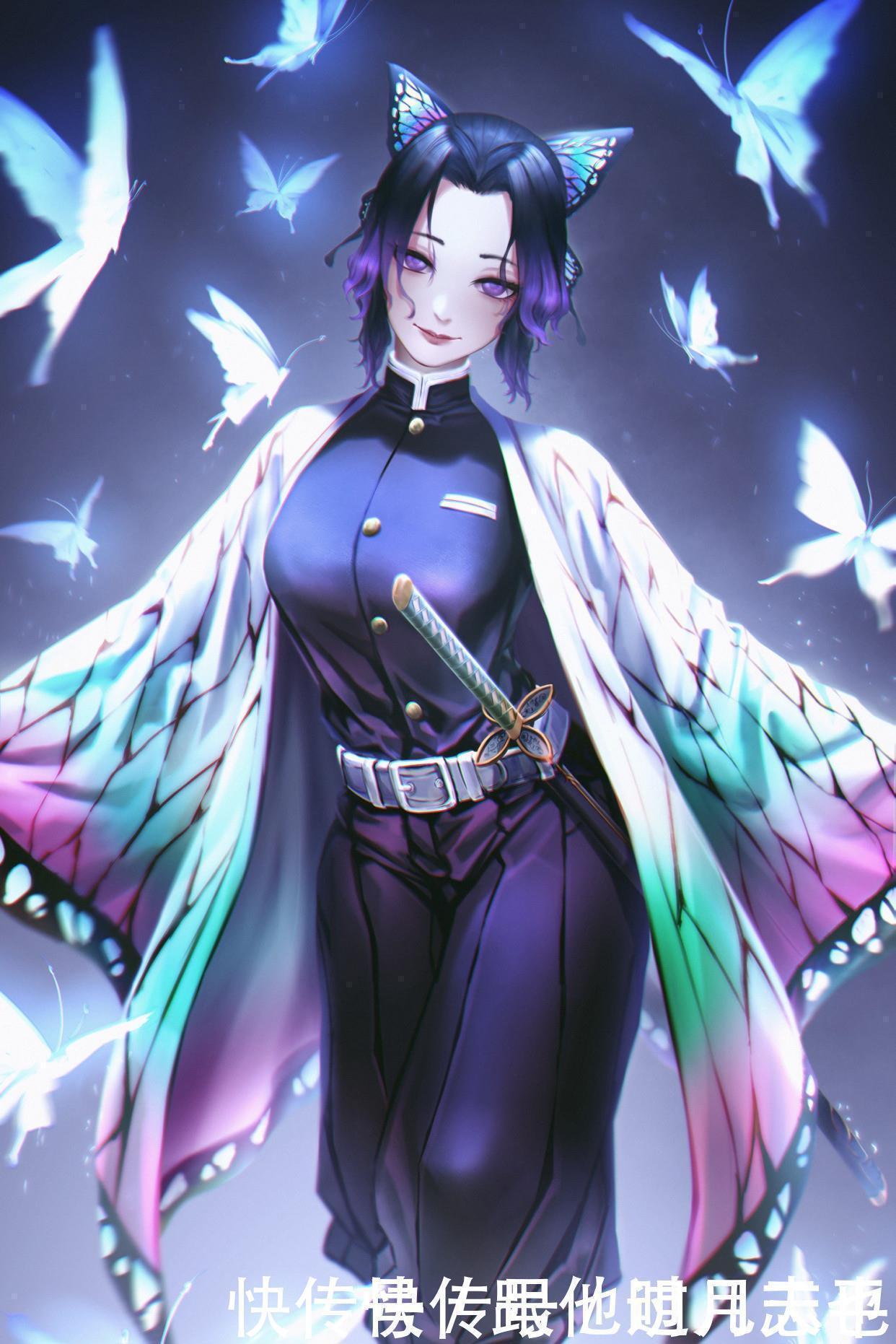 圣诞节|这些《鬼灭之刃》的同人画师,为什么画出的蝴蝶忍都很像本子呢?