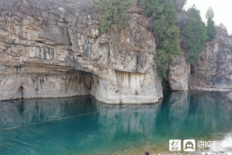 济南：山村一潭碧水犹似小桂林 成游客打卡地