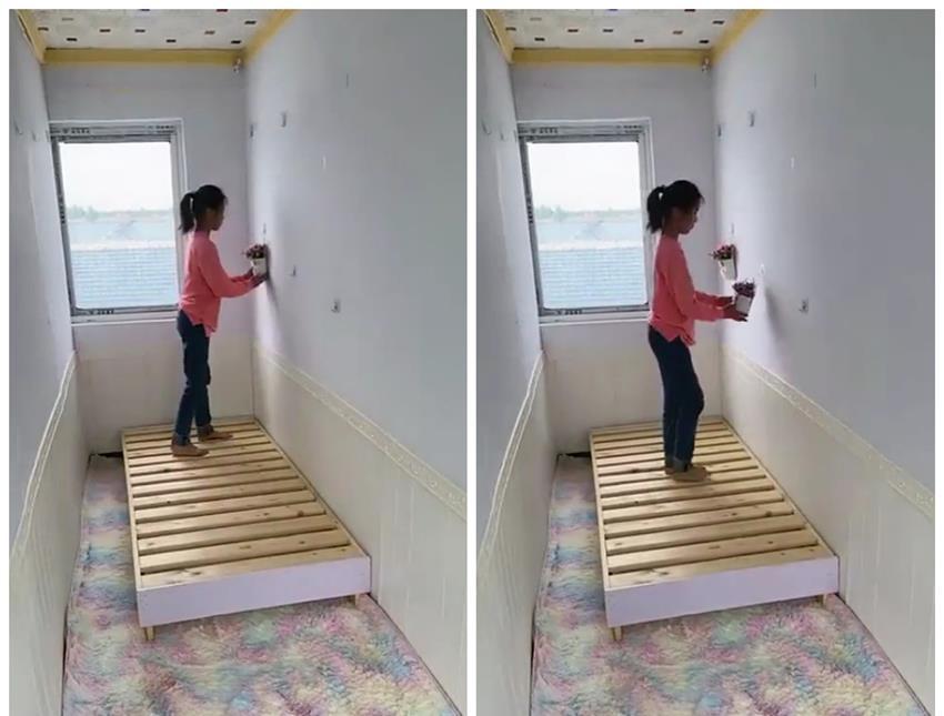 改造|“宁要北京床,不要老家房”?母女改造北京4㎡劏房,低价出效果