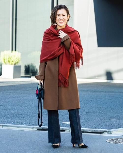 讲真，穿衣就服这些50＋的女人！她们的日系色彩穿搭，优雅气质