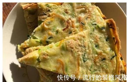 西葫芦|此菜才2元一斤,做成饼,隔几天就吃一次,5分钟搞定!做法简单