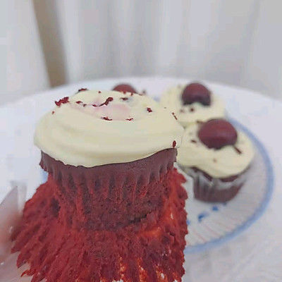 红丝绒|红丝绒纸杯蛋糕