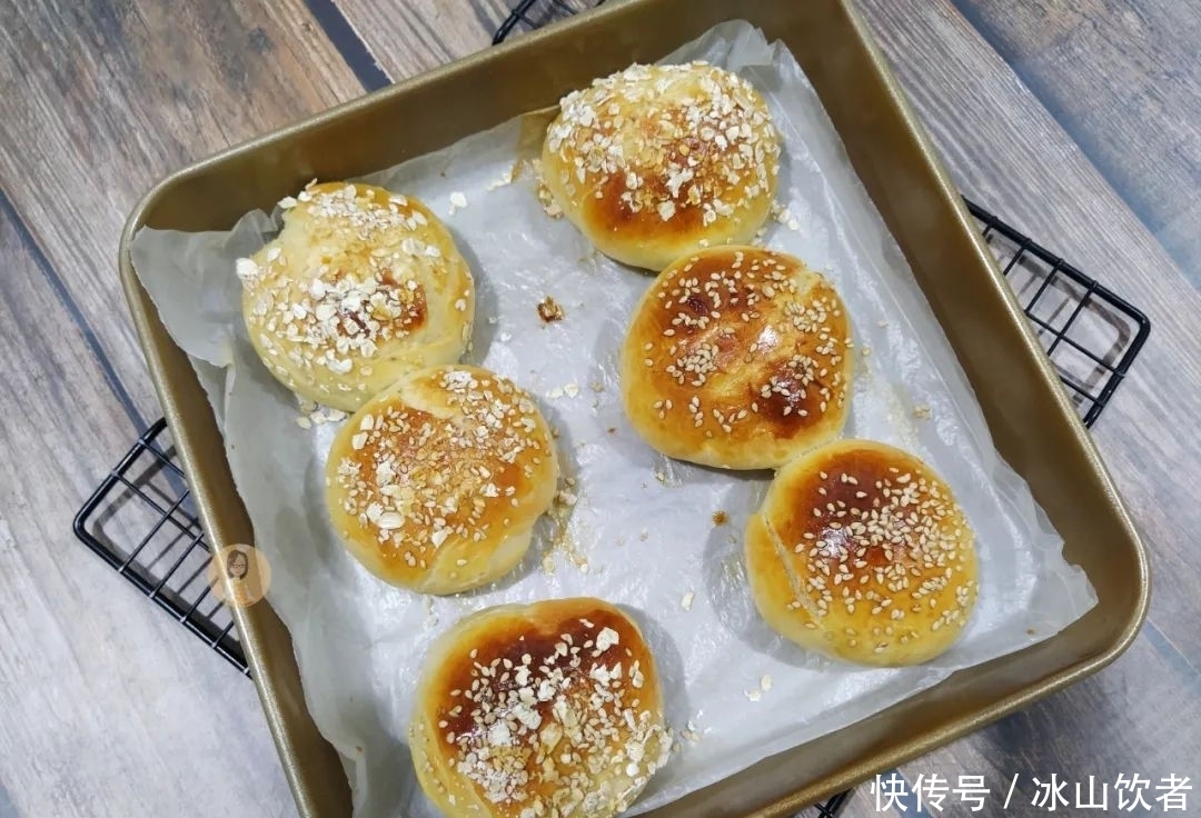 制作|教你制作奶香汉堡胚,一次发酵,松软香甜,营养健康放心吃