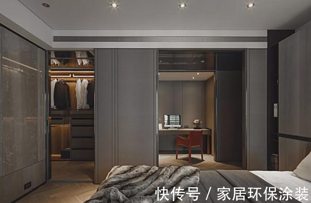 衣帽间|卧室还装传统衣柜？拜托这样设计，分分钟挤出一个衣帽间！不香吗