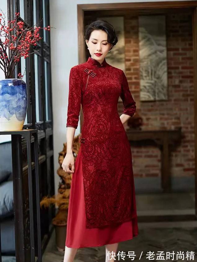 丝绸|异域风情, 尽在奥黛旗袍间漾荡开来,撩人心怀也唯美了整个季节!