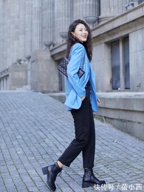 九分裤|穿西装外套别总是配裙子,搭配这些裤装更高级时髦,梨型身材必入