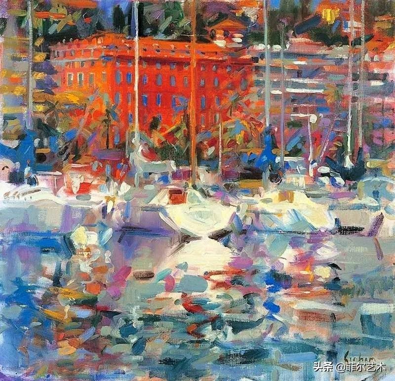 色彩!「油画欣赏」生动鲜明的色彩,一种独特的华丽风格