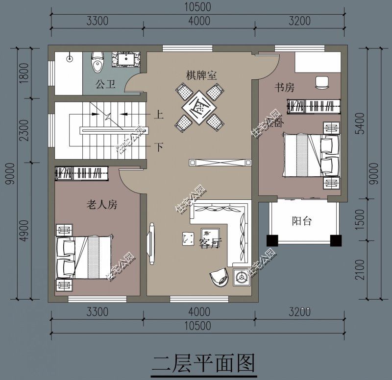 占地|精选10套三层户型图纸，占地面积均不足百平，尤其适合新农村修建