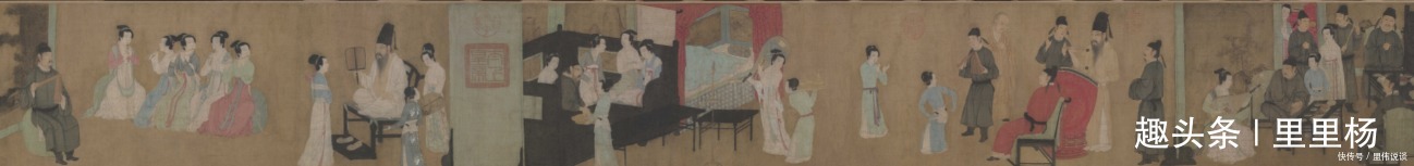 《韩熙载夜宴图》:南唐最后的奢华,李煜消极态度致王朝终被倾覆