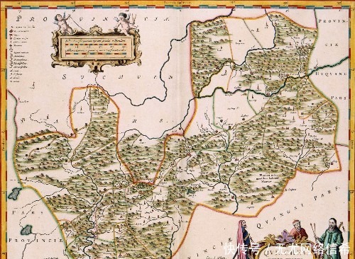 疆域|1655年意大利人绘制的明朝疆域图,看看和今天有何不同?