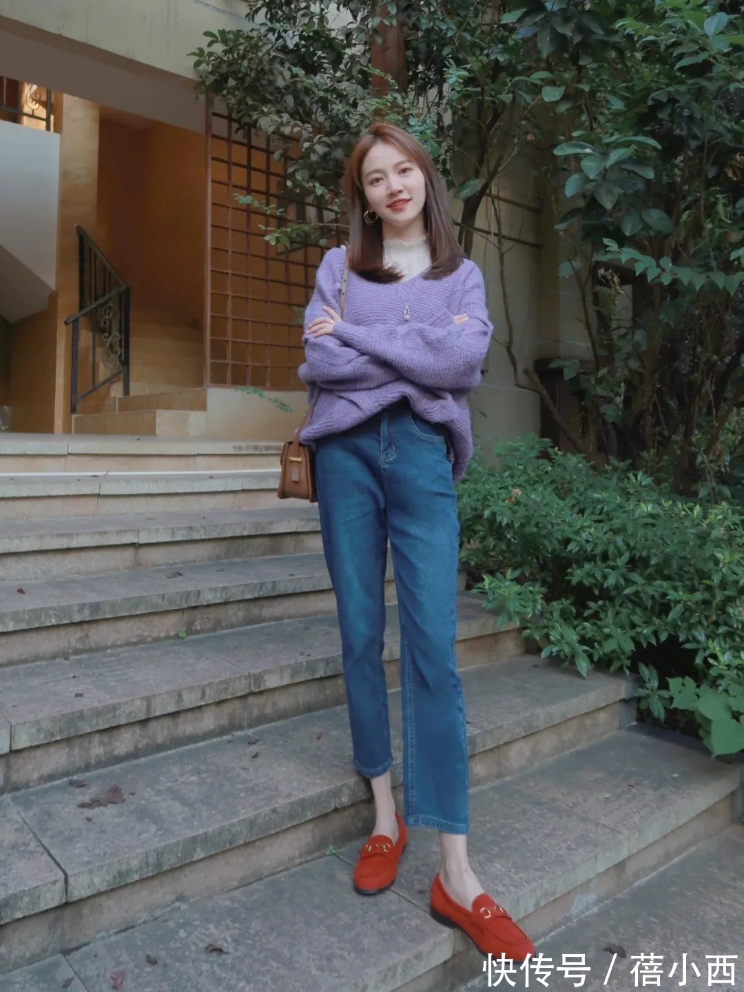 优雅|建议多穿“毛衣”,搭配牛仔裤高级时髦,搭配半身裙优雅到骨子里