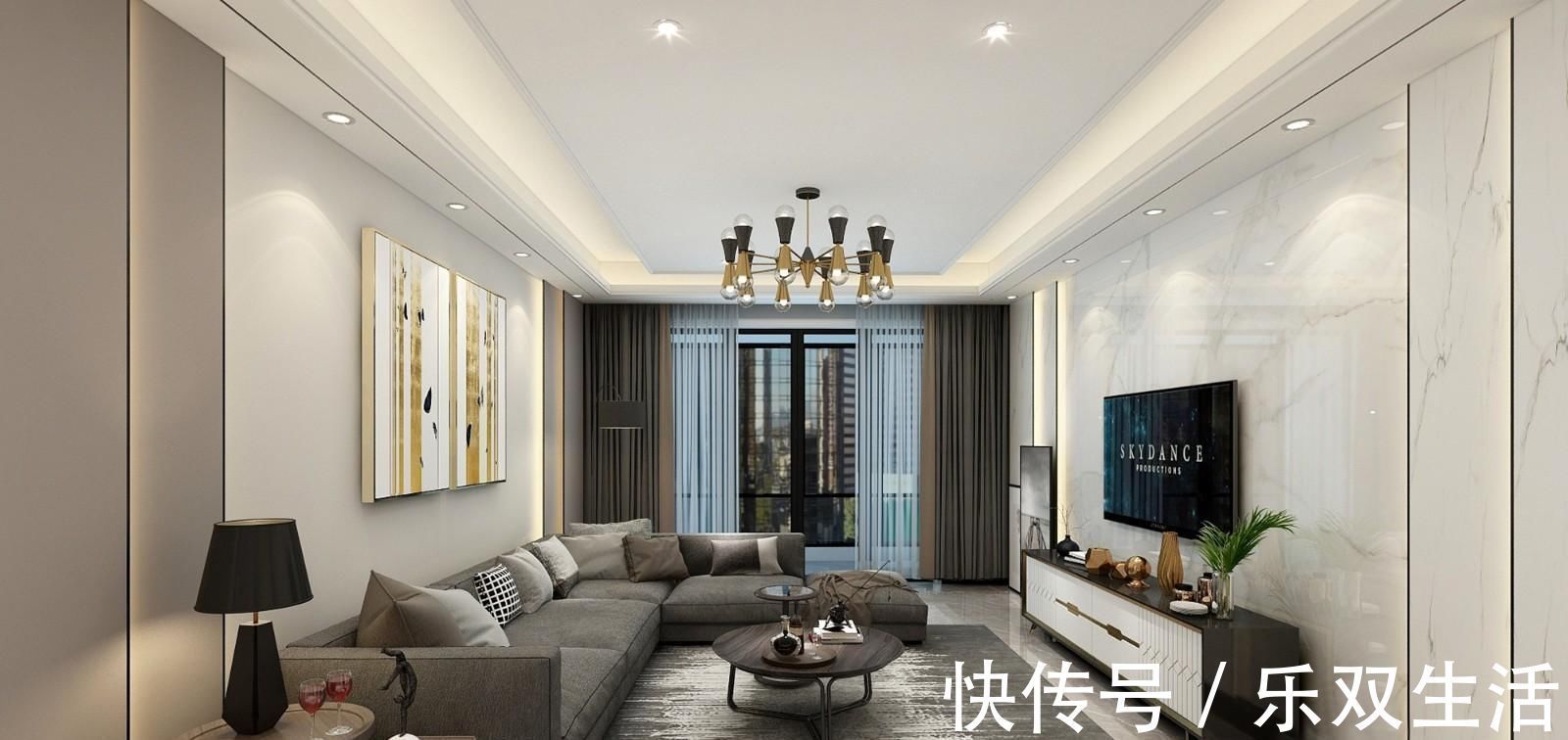 榻榻米|150㎡现代三居室,如此简约时尚,难怪邻居都来参观