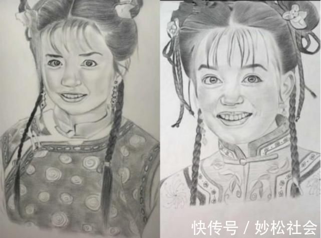 素描@美术学渣笔下的“明星素描”,画面一言难尽,学霸看后捧腹大笑