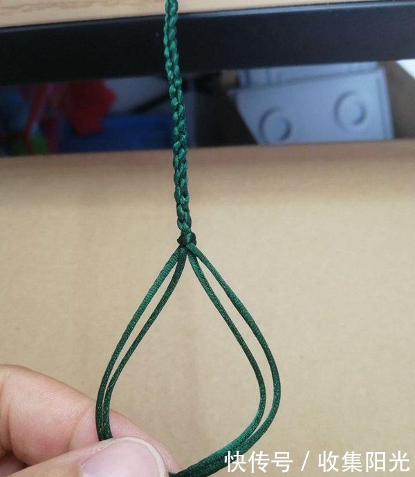 漂亮|3朵漂亮的桃花结手链,非常适合女生佩戴,清新又好看!附编法!