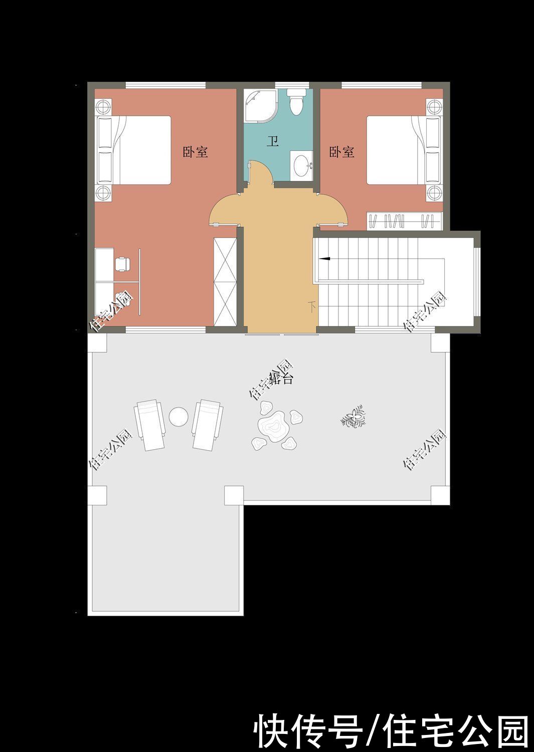 卫生间|农村建房，面子一定要过得去，10×13米三层别墅，建出来人人都爱