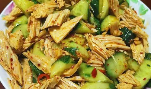 此物|腐竹加此物一起炒,孩子要多吃,聪明又补钙健脑,提高记忆力