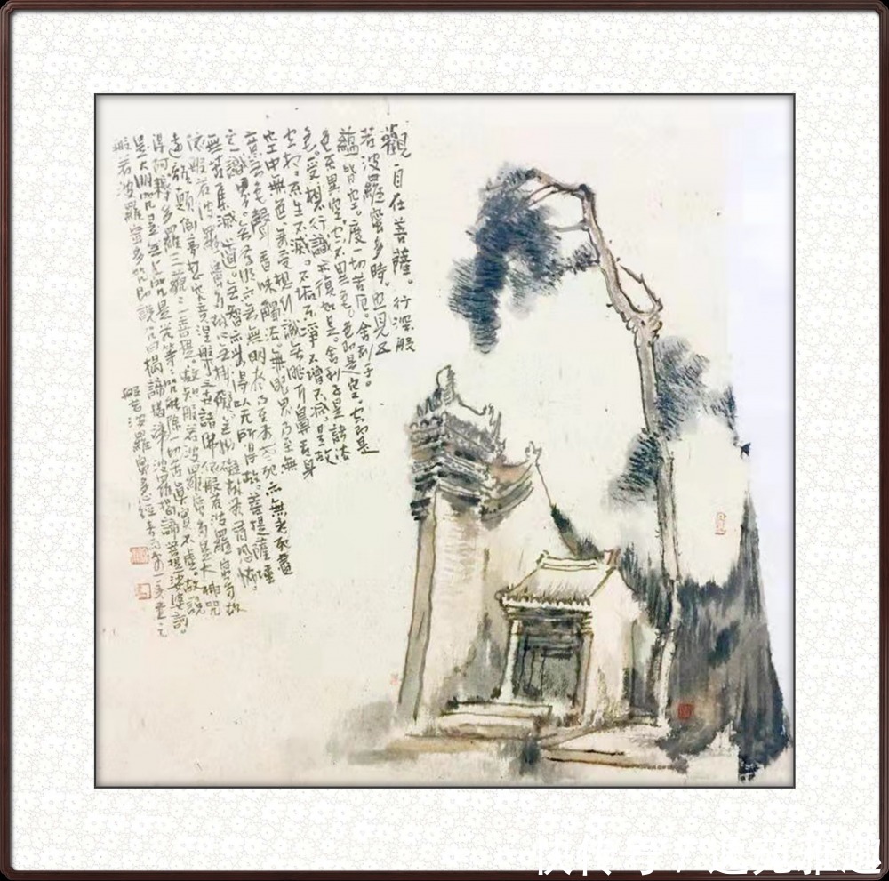 画家$「作品欣赏」水墨逸情,山水清逸,画家高胜雨作品欣赏