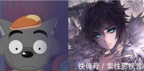黑大帅|当《喜羊羊与灰太狼》拟人化后,美羊羊变美少女,灰太狼成大帅哥