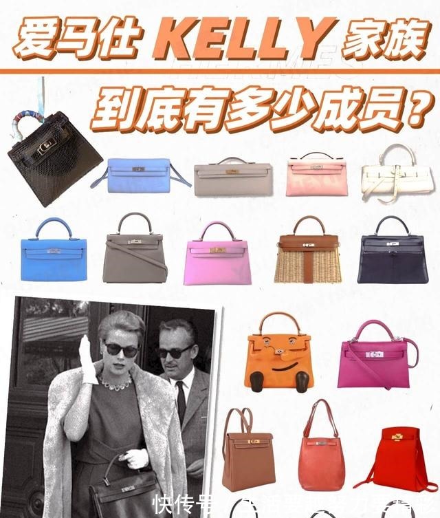 凯莉包 爱马仕科普丨明星都爱的KELLY凯莉包到底有多少成员!