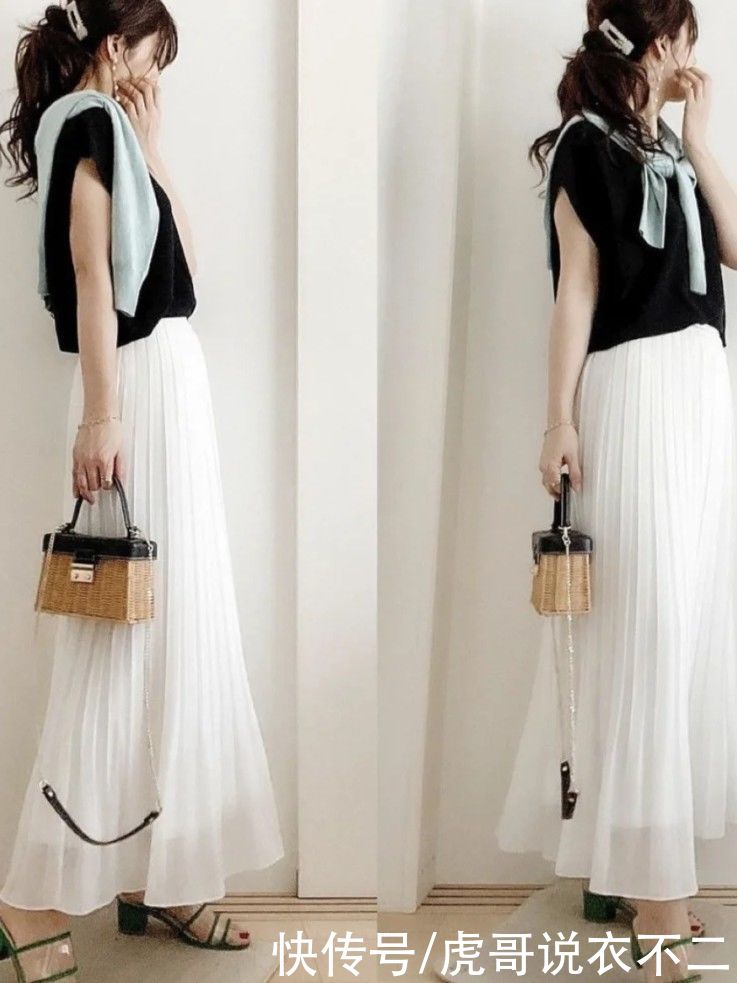 一字扣|衣不在贵而在配，学日本小姐姐的3个穿搭方案，轻松打造好气质