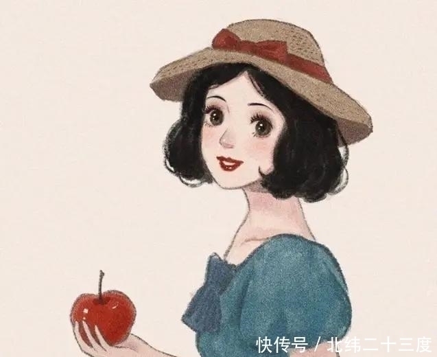 白雪|迪士尼公主换上现代装扮，白雪很文静，花木兰这披发的样子太A了
