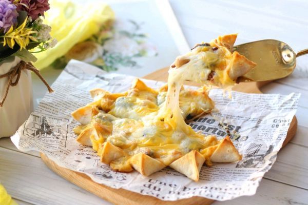 披萨酱|低脂全麦花轮披萨