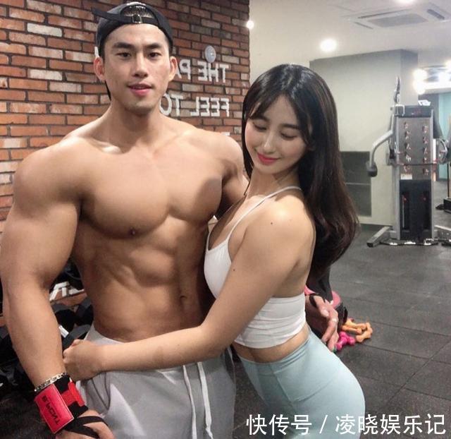 情侣|健身情侣身材令人羡慕,一起健身顺便秀恩爱,真实身材被曝光