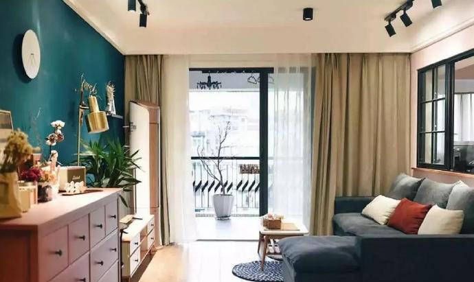 婚房|闺蜜的婚房太美了,墨绿色的墙面很迷人,以后我买了房也要这样装