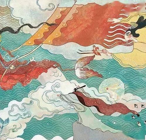 插画师@92年中国最美插画师,闭关一年画洛神,一笑倾城