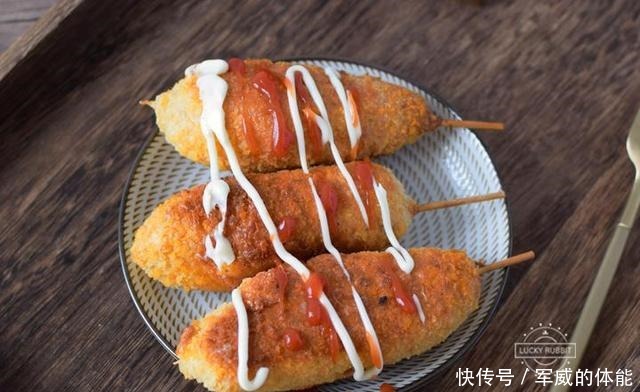 馋油炸美食不用去肯德基买，自己动手做，外皮焦脆内部拉丝，过瘾