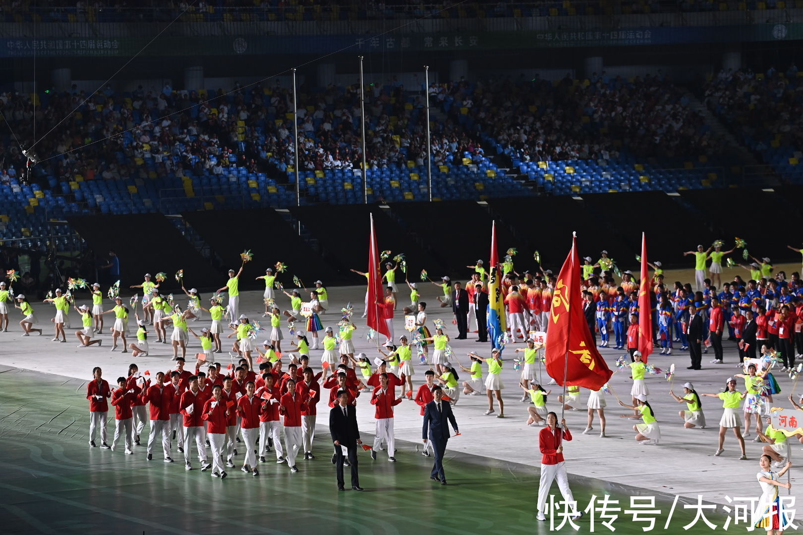 朱婷|朱婷带领河南代表团亮相全运会！河南体育健儿将书写何种精彩？