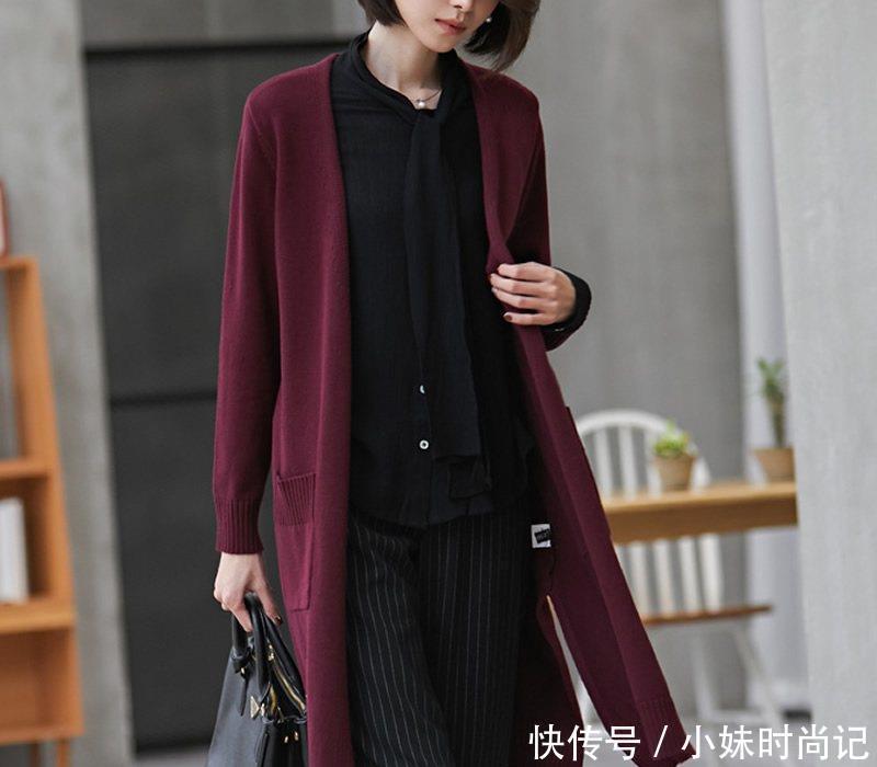 外套|中年女性假如收入不错的话, 试试穿这样的减龄外套, 气质加分