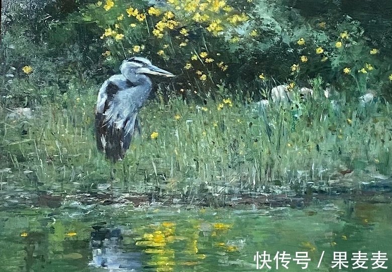 油画家！美国油画家奥斯汀·汉娜 的乡村风景油画，纯美