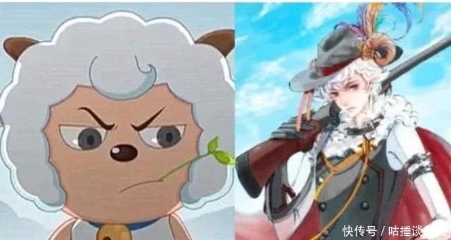 拟人之后|喜羊羊:角色拟人化,喜羊羊变成霸气猎手,看到灰太狼夫妇我酸了!