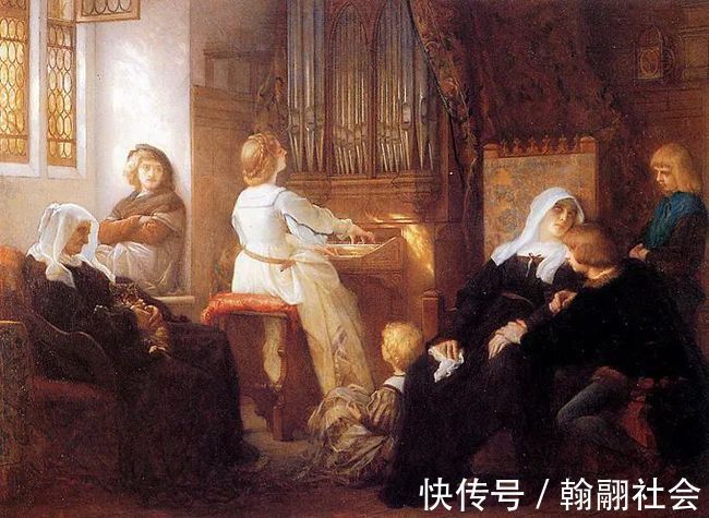 哈姆雷特#见证实力!法国新古典主义学院派画家,亚历山大·卡巴内尔的油画