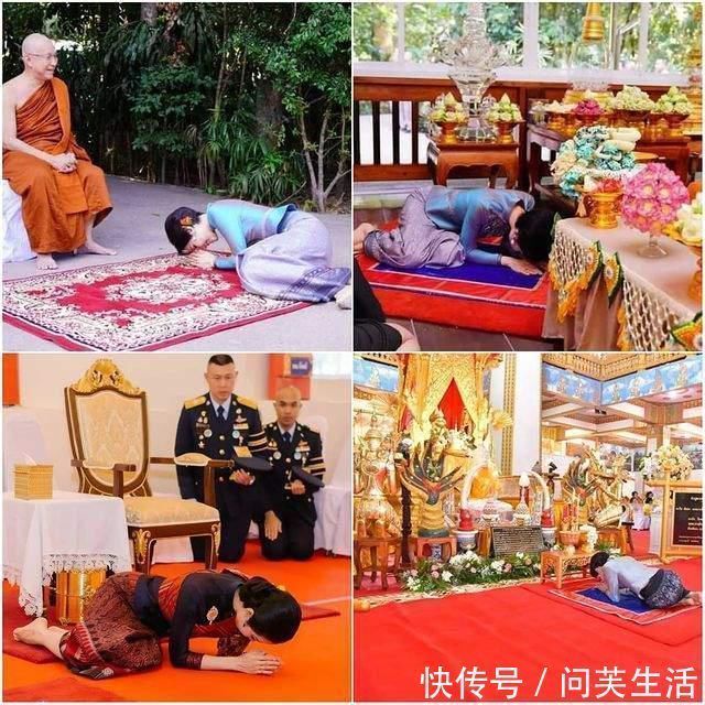 凳子#诗妮娜有凳子不坐非得跪泰王身边!卑微得让人心疼,难怪苏提达输