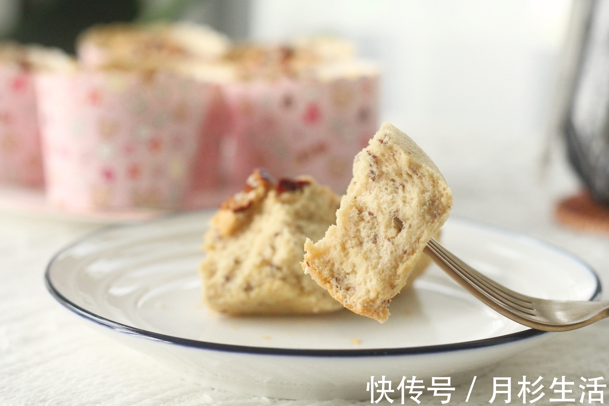 面糊糊|无糖红枣纸杯蛋糕,口感松软,制作简单