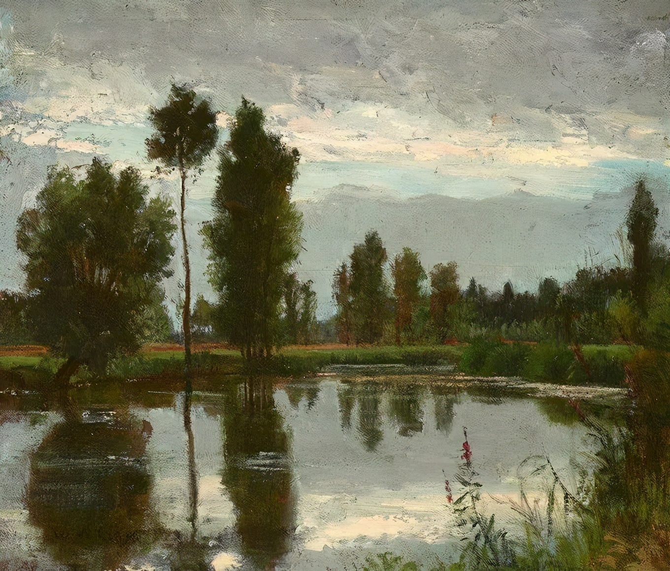 印象派|看看这印象派的风景油画,美,美,美不胜收!