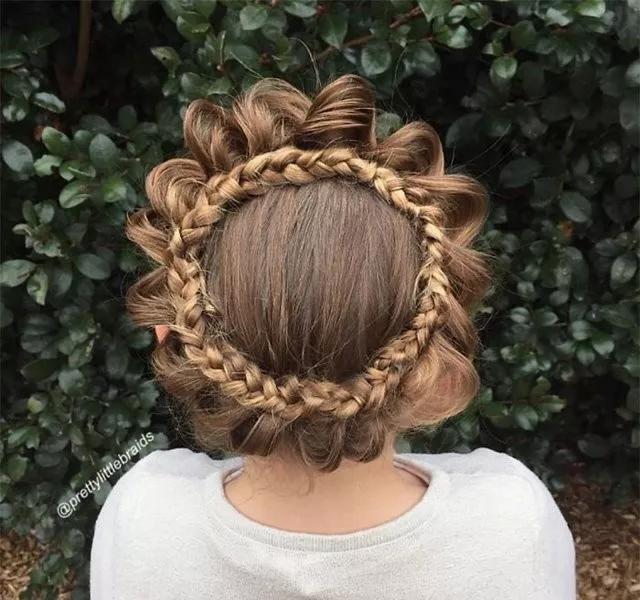 编发 72款好看的儿童编发,有闺女了就要给她编这样的发型,宝妈快收藏