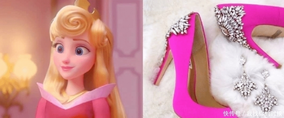 迪士尼公主|实物版迪士尼公主鞋,水晶鞋一般人穿不上,艾莎的鞋子最好看