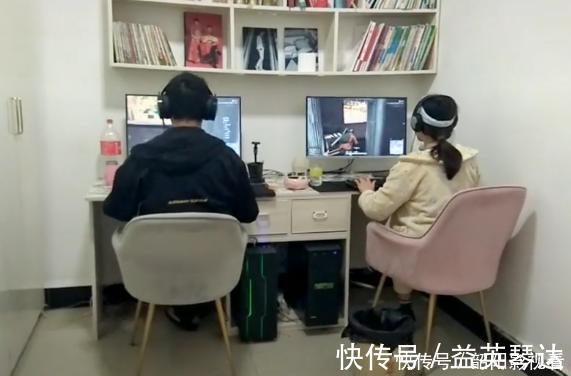 电脑桌|“最佛系夫妇”放飞自我式带娃火了,娃:我是你们买电脑送的?