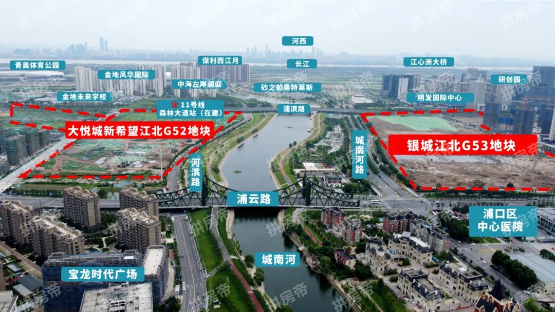 板块|最快的售楼处已封顶!实探江北多幅地块,一批新盘要来了!