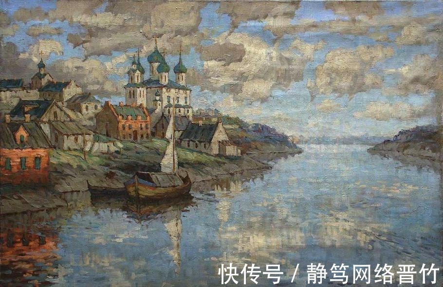 康斯坦丁|俄罗斯印象派画家,康斯坦丁诺维奇加勒巴多夫,油画作品欣赏