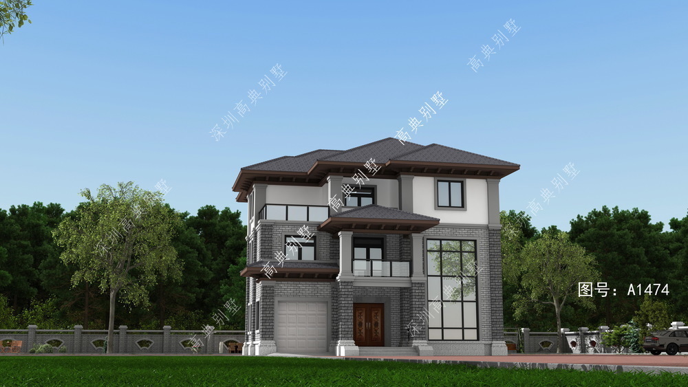 农村|这款农村别墅,采用中式风格,简单经典又大气。