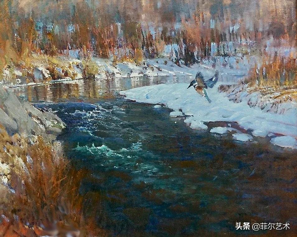 美国画家安德鲁·彼得斯风景油画作品赏析