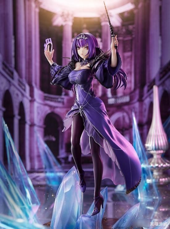 老太婆|fgo斯卡蒂手办追加官图 玩家:虽然是过气紫色老太婆 但依旧要氪